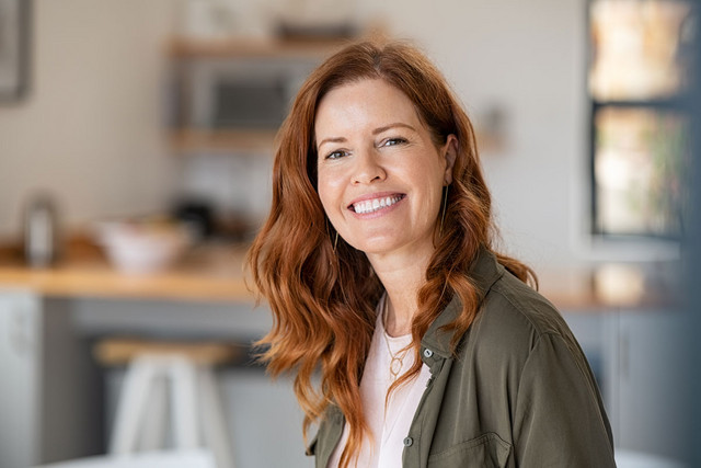 femme rousse réseau santé