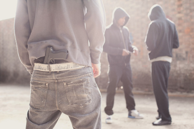 Jeunes dans la rue