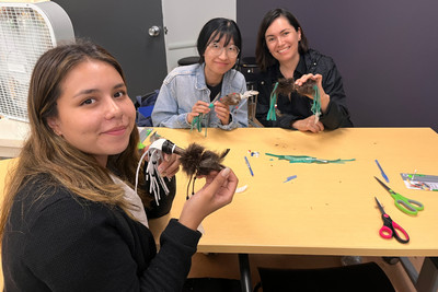 Karol Diosdado, Cindy Ip et Sofia Acosta